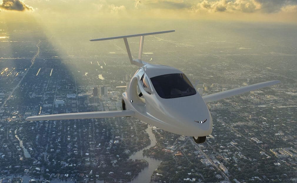 Switchblade flying cars over the city Switchblade flying cars over the city