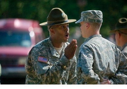 High Quality Army drill sergeant yelling Blank Meme Template High Quality Army drill sergeant yelling Blank Meme Template