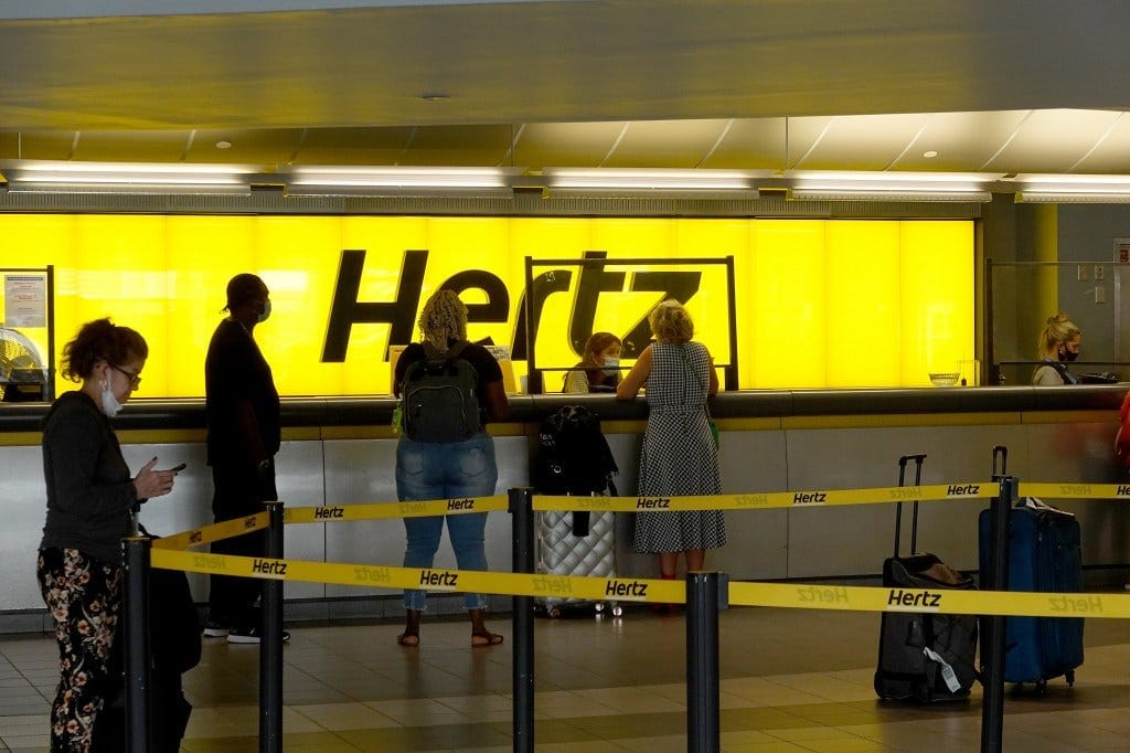 Hertz customers have complained about exorbitant fees stemming from minor dents and scuffs. Hertz customers have complained about exorbitant fees stemming from minor dents and scuffs.