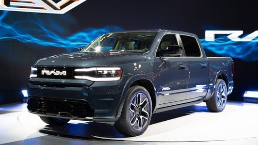 2025 Ram 1500 REV Tungsten at NY Auto Show 2025 Ram 1500 REV Tungsten at NY Auto Show