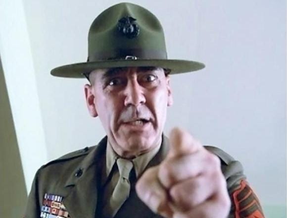High Quality FMJ sargeant Blank Meme Template High Quality FMJ sargeant Blank Meme Template