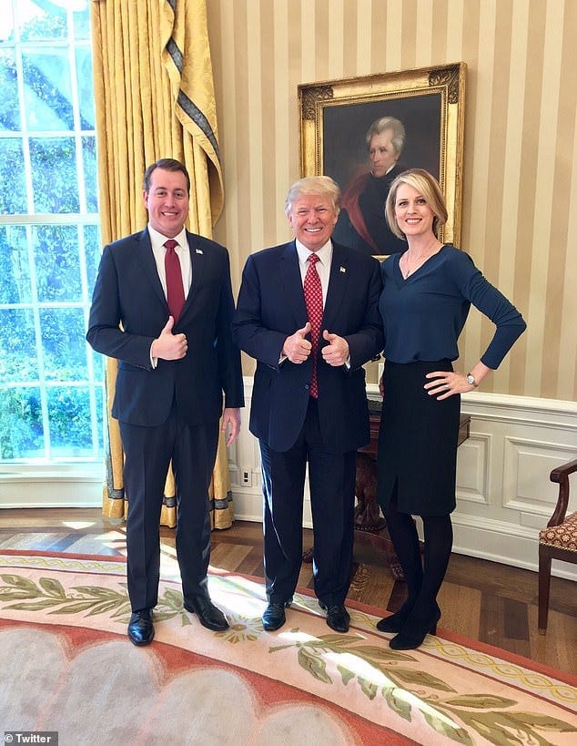 Jeff DeWit and his wife Marina with President Donald Trump. DeWit was elected chair of the Arizona Republican Party last year. Soon after, he urged Kari Lake to step back from politics for two years. 'There are very powerful people who want to keep you out,' he told you Jeff DeWit and his wife Marina with President Donald Trump. DeWit was elected chair of the Arizona Republican Party last year. Soon after, he urged Kari Lake to step back from politics for two years. 'There are very powerful people who want to keep you out,' he told you