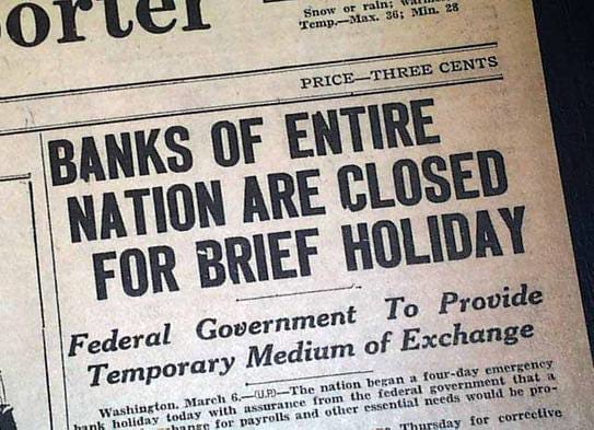 Emergency Banking Act - The Dust Bowl Emergency Banking Act - The Dust Bowl