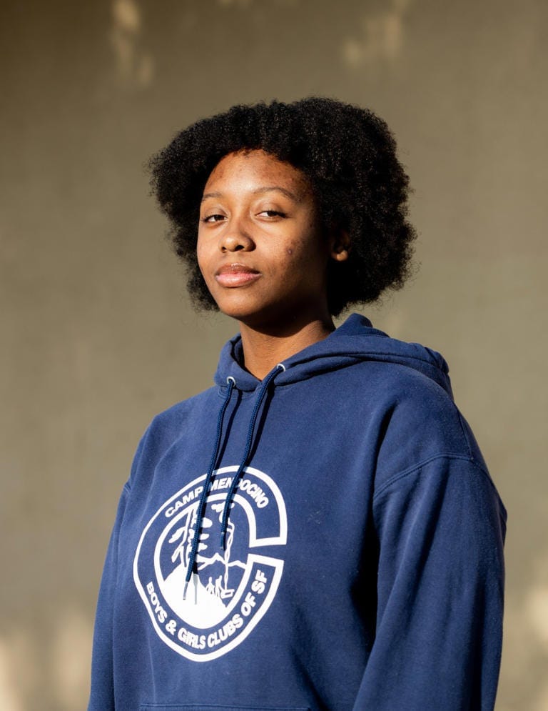 Liberty senior Kamiyah Blunt said the sensors have pushed weed and nicotine use to a parking garage near the school. Liberty senior Kamiyah Blunt said the sensors have pushed weed and nicotine use to a parking garage near the school.
