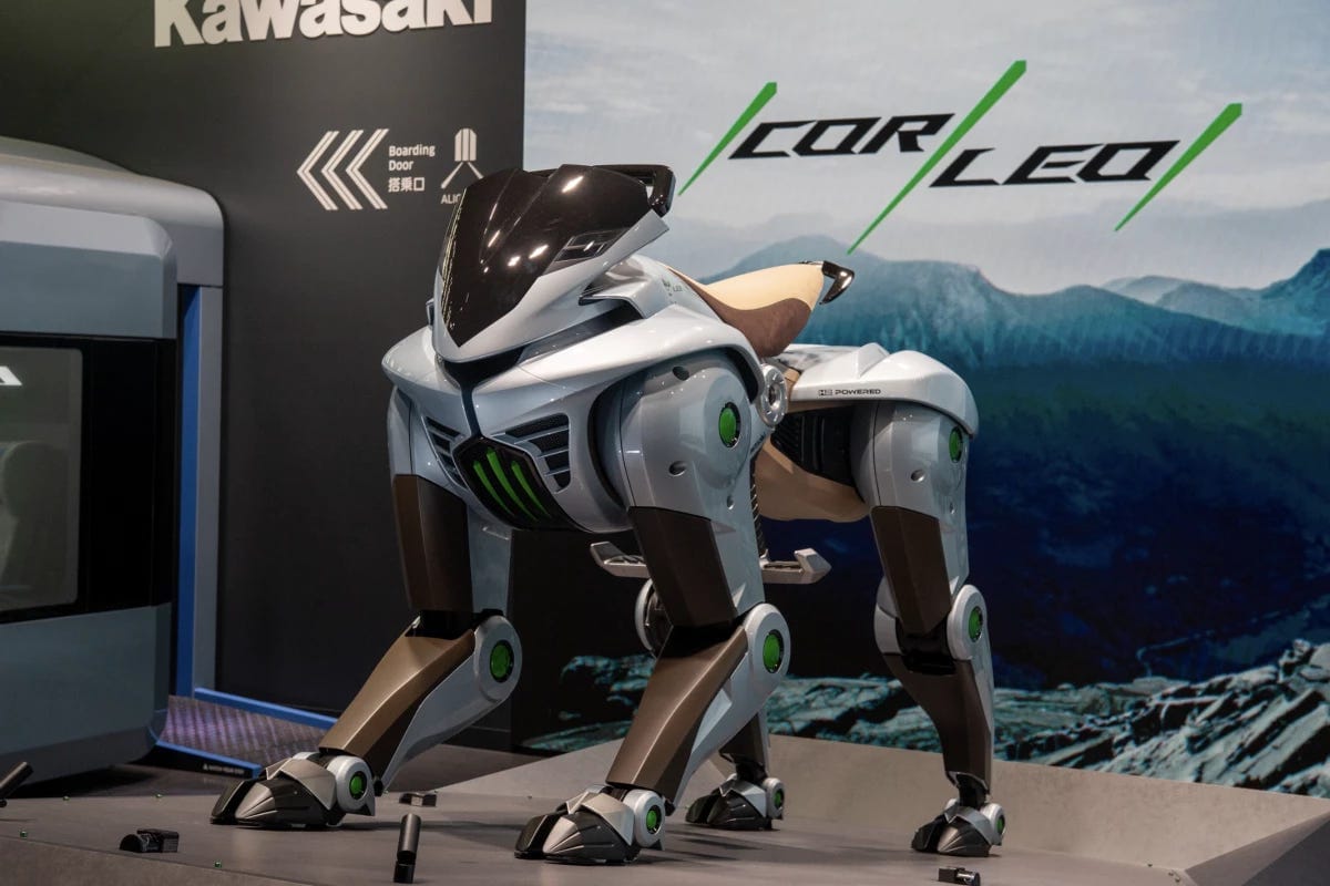 Wheels are so 20th century – Kawasaki says the future is hooves Wheels are so 20th century – Kawasaki says the future is hooves