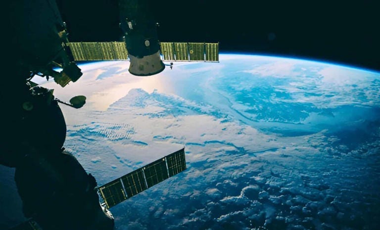 Satellites Orbiting The Earth. Credit: Shutterstock | The Daily Galaxy --Great Discoveries Channel Satellites Orbiting The Earth. Credit: Shutterstock | The Daily Galaxy --Great Discoveries Channel