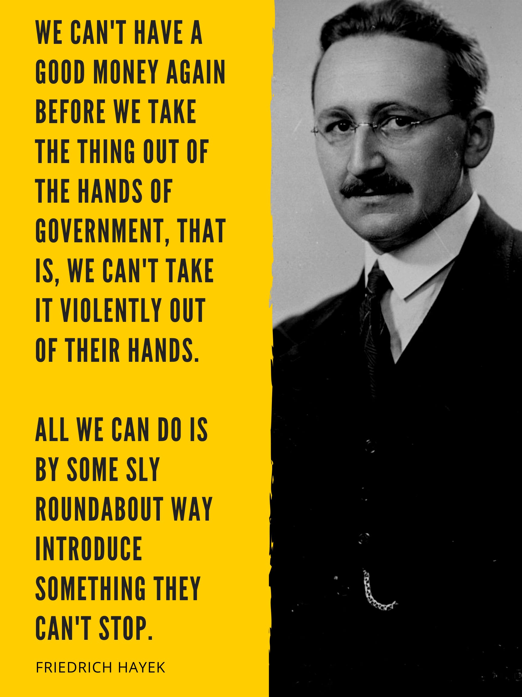 Friedrich Hayek would've stacked sats like crazy : r/Bitcoin Friedrich Hayek would've stacked sats like crazy : r/Bitcoin