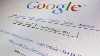 An old image of Google's search home page An old image of Google's search home page
