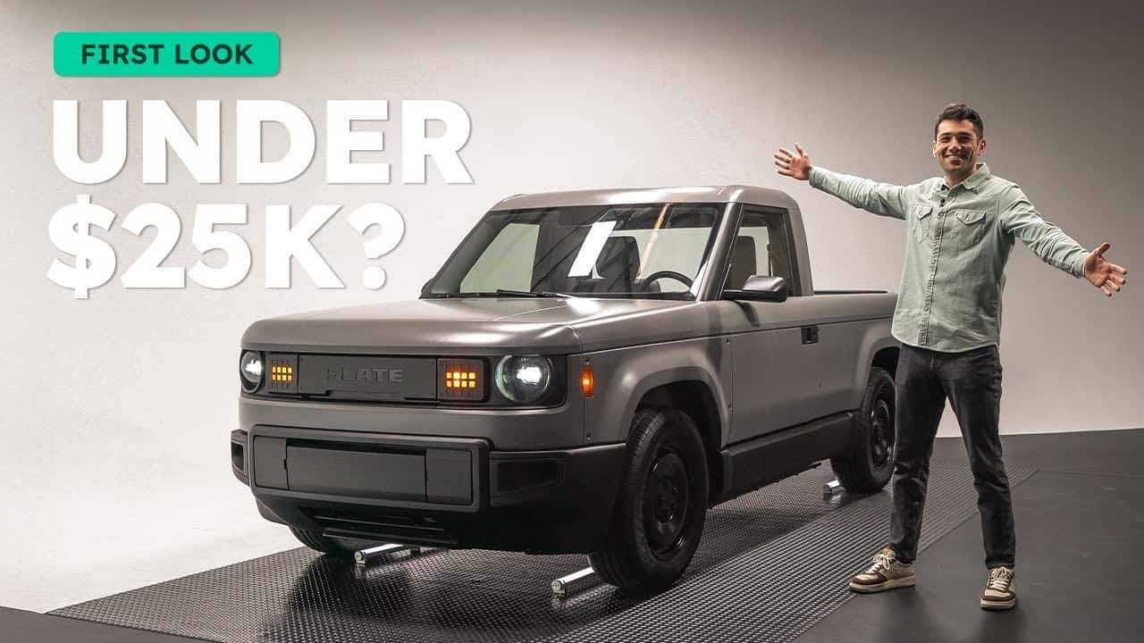 EMBARGO 4/24 10:20 PM ET: Slate Truck EMBARGO 4/24 10:20 PM ET: Slate Truck