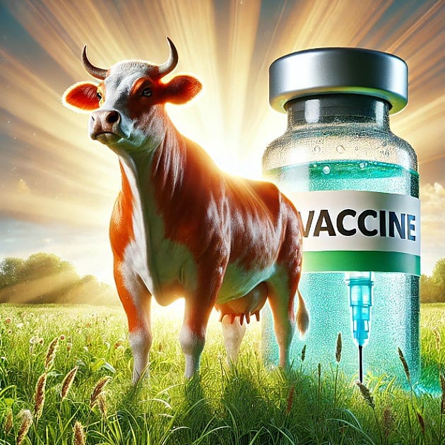 Colostrum vs flu vaccines